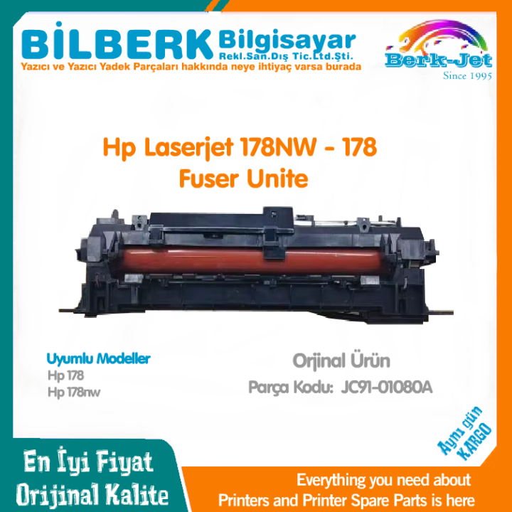 Fuser Unit HP Laserjet 178NW - 178 Fırın Ünitesi JC91-01080A