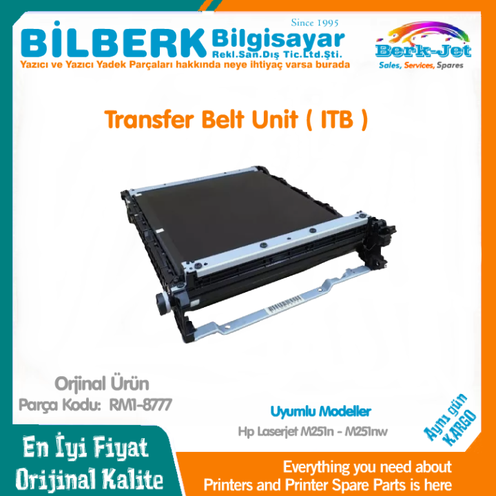 Transfer Belt ITB HP LaserJet Pro200 Color M251nw MFP M276nw - RM1-8777