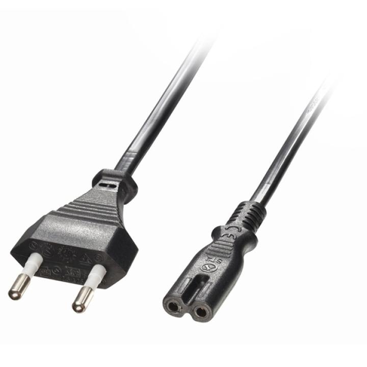 İngiliz Uçlu Teyp Fişi 1.5metre 2×0,75 Kordon 220 Volt Elektrik Kablo Teyp Radyo Işıldak Yazıcı Adaptör UK Cord Cable C7-T26