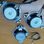 Hoparlör Mini 5cm Çap, 8ohm direnç, 3wat kablo ve soketli, buzzer, speaker