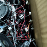 Hoparlör Mini 5cm Çap, 8ohm direnç, 3wat kablo ve soketli, buzzer, speaker